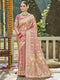 Deeva Sarees Pink Satin Silk Saree